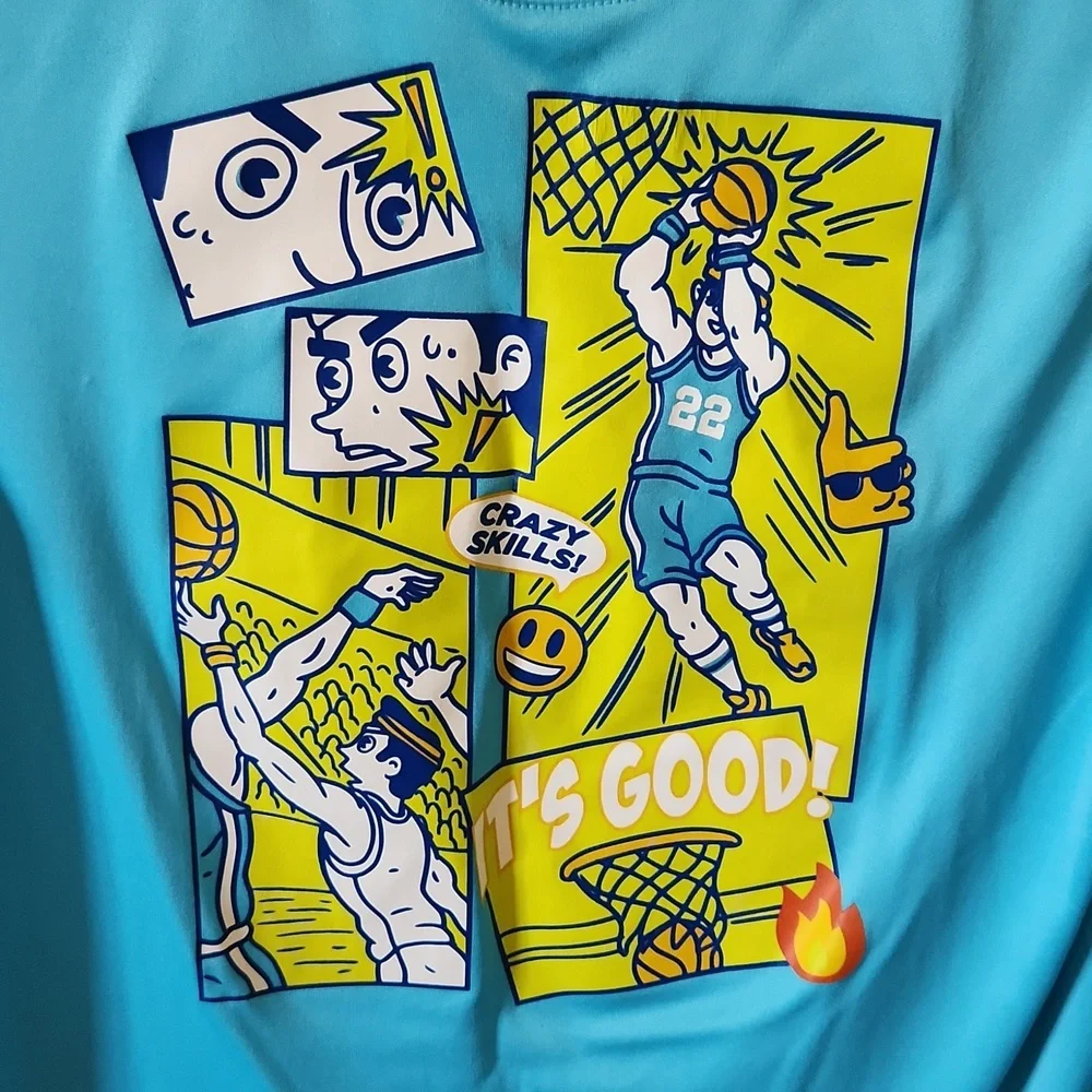 Athletic works graphic T shirt Long Sleeves